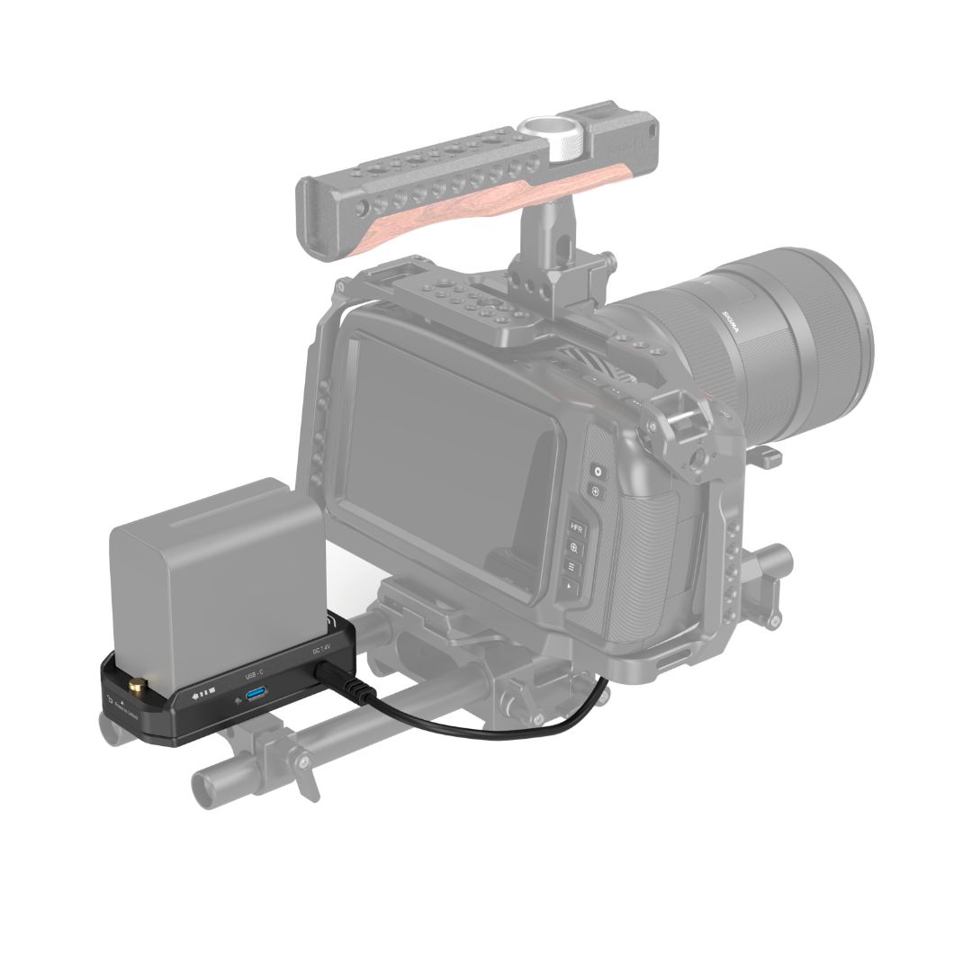 SmallRig NP-F Battery Adapter Mount Plate Kit za Canon EOS R5/R5C i BMPCC 4K/6K (Advanced Edition) 4340 - 7